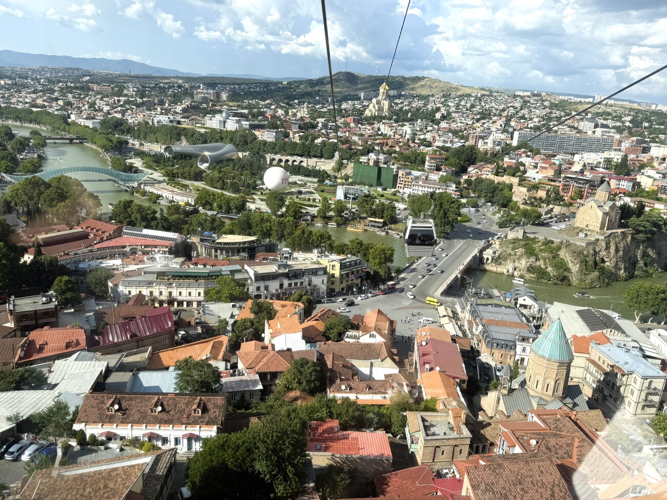 Cable Car Ride, Tbilisi
