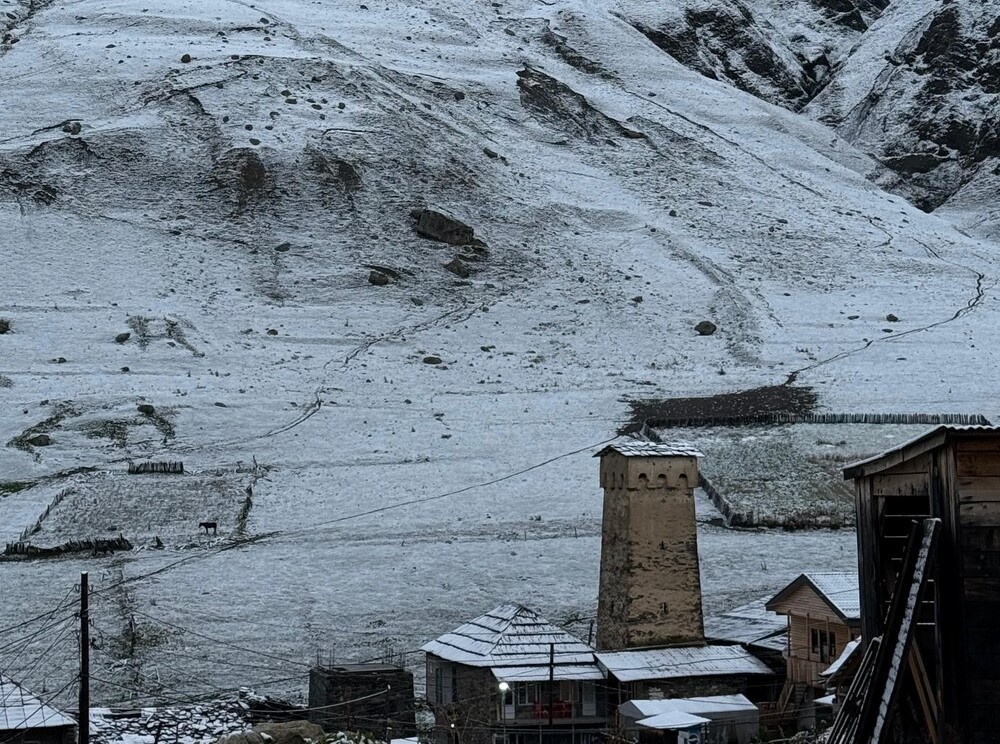First Snow in Svaneti