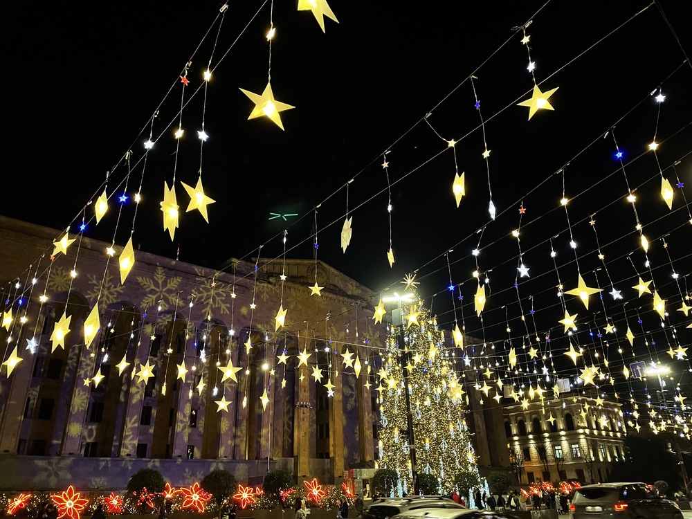 New Year Lightings in Tbilisi